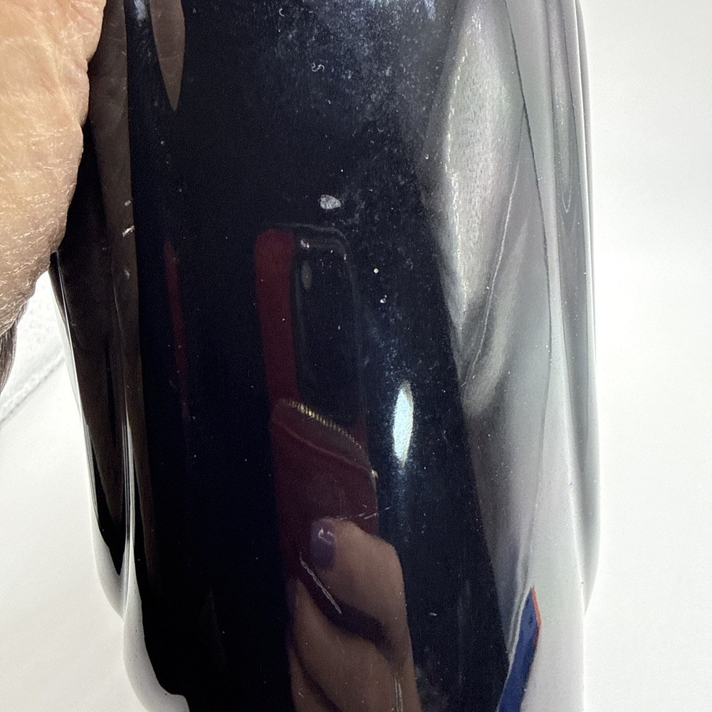 1985 Inarco Black  Art Deco Vase. CM 1329 - Picture 6 of 9